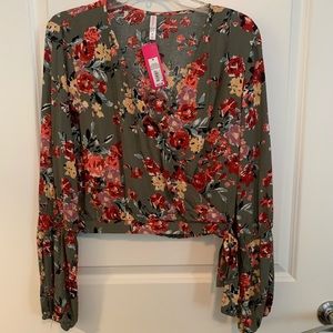 Long sleeve blouse